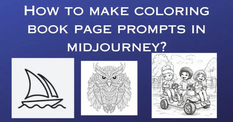 How to Construct Midjourney Coloring Book Prompts